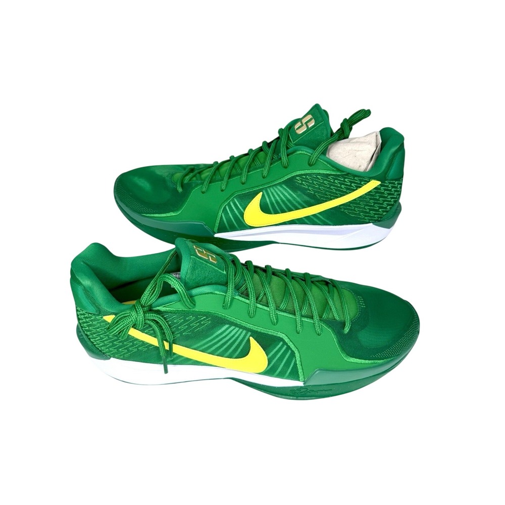 Nike Sabrina 2 Oregon Apple Green Yellow Strike HQ4344-300 W 18.5 / M 17 NIB